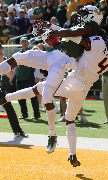 Brewer TD with 7 seconds left, Baylor 35-31 over Oklahoma St